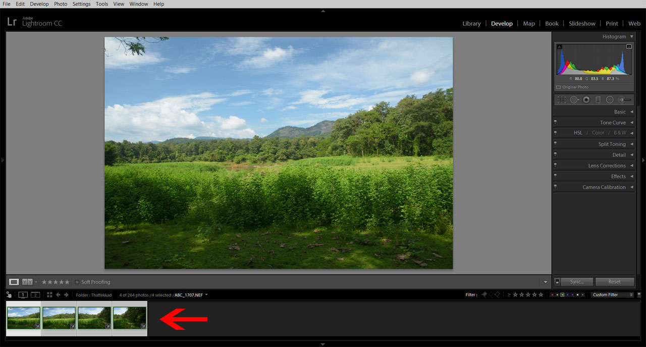 lightroom panorama stitcher